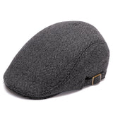 Womens,Winter,Woolen,Beret,Adjustable,Casual,Cabbie