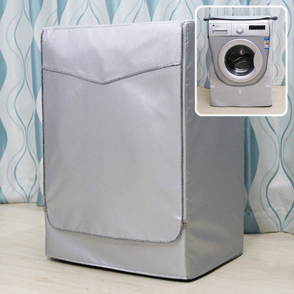 Sunscreen,Washing,Machine,Cover,Laundry,Dryer,Polyester,Silver,Coating