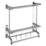 Mount,Stainless,Steel,Storage,Basket,Shower,Bathroom,Towel