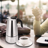 Coffee,Stainless,Steel,Removable,Espresso,Italian,Maker,Stove,Drink,Camping,Travel