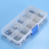 Suleve,M2CH1,Carbon,Steel,Allen,Socket,Screw,Metric,Assortment,200Pcs