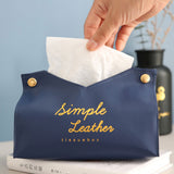 Leather,Towel,Napkin,Tissue,Holder,Container,Paper,Tissue,Holder