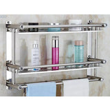 Bathroom,Shower,Stainless,Steel,Storage,Shelf,Caddy,Basket,Organizer