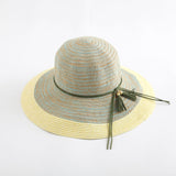 Women's,Stitching,Elegant,Seaside,Holiday,Sunshade,Woven,Straw