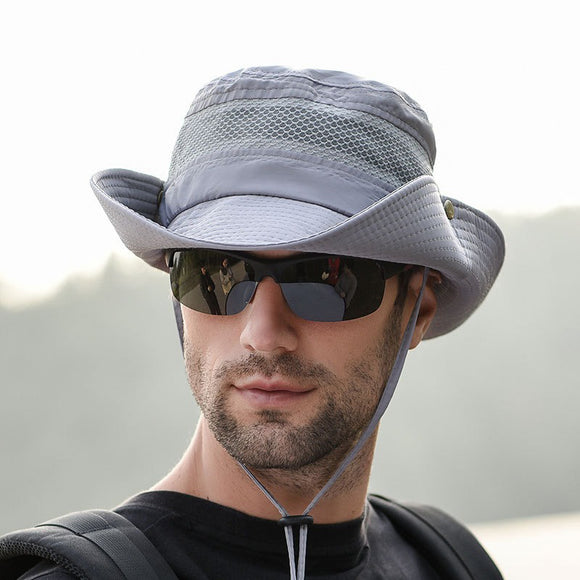 Unisex,Summer,Visor,Bucket,Fisherman,Outdoor,Climbing,Breathable,Sunscreen