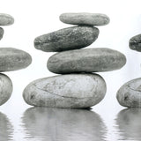 71x71,Stone,Pebbles,Waterproof,Shower,Curtain,Decor,Hooks"