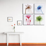 Framed,Abstract,Flower,Canvas,Print,Painting,Decorations