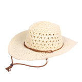 Women,Summer,Outdoor,Handmade,Straw,Breathable,Sunshade