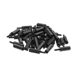 Suleve,M2NH5,50pcs,Nylon,Black,Screw,Standoff