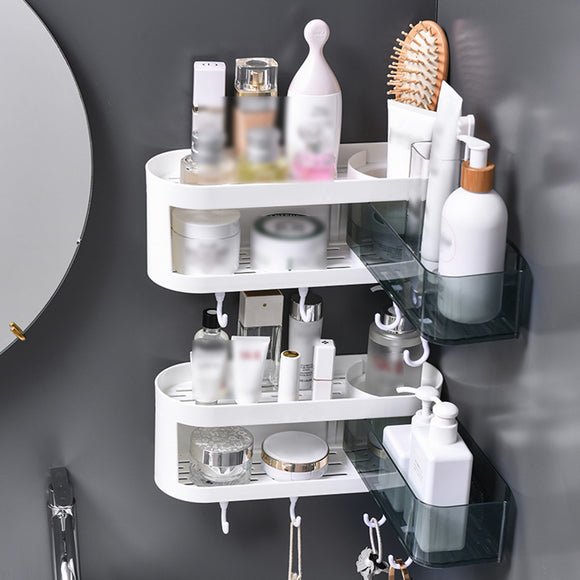 Rotatable,Bathroom,Organizer,Mounted,Kitchen,Storage,Shelf,Shower,Holder