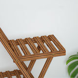 Wooden,Succulent,Flower,Shelf,Solid,Floor,Indoor,Living