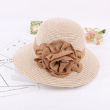 Women,Summer,Floppy,Straw,Casual,Beach,Sunshade,Bucket