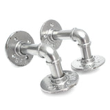 Steampunk,Industrial,Steel,Shelf,Brackets,Bracket,Screws,Pipes,Fittings