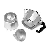 450ml,Silver,Aluminum,Octagonal,Mocha,Coffee,Percolator,Maker