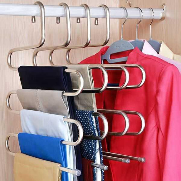 Multifunctional,Pants,Trousers,Cloth,Hanger,Wardrobe,Storage,Hanging