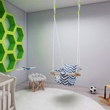 9.8x10.2x6.3inch,Hanging,Swing,Secure,Canvas,Hammock,Chair,Toddler,without,Cushion,Indoor,Outdoor