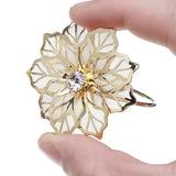 12Pcs,Floral,Alloy,Rings,Napkin,Holder,Dinner,Wedding,Towel,Party,Table,Decor,Supplies