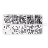 Suleve,MXSH1,200Pcs,Stainless,Steel,Screw,Allen,Socket,Point,Assortment