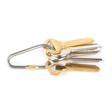 Titanium,Chain,Carabiner,Screw,Bottle,Buckle,Hanging,Padlock,Chain,Camping,Hiking