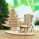 Christmas,Heaven,Wooden,Remembrance,Loved,Decorations,Craft