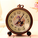 Vintage,Aralm,Clock,Table,Clock,Retro,Rural,Style,Decorative,Decor,Clock