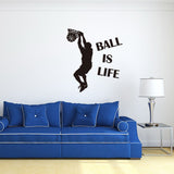 Wallpaper,Playing,Basketball,Sport,Sticker,Rooms,Mural,Decor