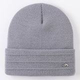 Winter,Solid,Knitted,Casual,Windproof,Skullies,Beanie