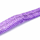 Purple,Double,Layer,Lifting,Sling,Tension,Bearing,Polyester,Sling,Strap