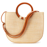 Women,Straw,Rattan,Woven,Beach,Handbag,Shoulder,Outdoor,Travel