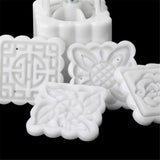 Stamps,Square,Mould,Mooncake,Festival,Baking,Accessories