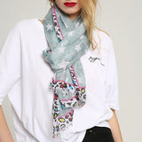 Unique,Breathable,Leopard,Print,Scarf,Summer,Cotton,Special,Shawl,Women