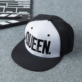 Unisex,Versatile,Fashion,Baseball,Embroidery,Letter,Queen,Couple