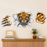 Creative,Company,Office,Decorations,Stickers,Domineering,Tiger,Broken