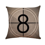 Linen,Movie,Theater,Cinema,Pillow,Cushion,Cover