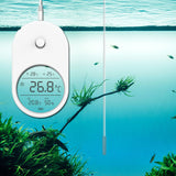 Electronic,Aquarium,Water,Thermometer,Hygrometer,Display,Water,Temperature,Adhesive,Probe,Accuracy,Thermometer,Hygrometer,Accessories