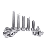 120Pcs,Stainless,Steel,Socket,Screw,Bolts,Assortment