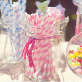 25Pcs,Paper,Straws,Birthday,Wedding,Decoration,Party,Straws,Supply,Creative,Paper,Drinking,Straw