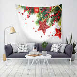 Loskii,Decoration,Christmas,Tapestry,Santa,Print,Hanging,Tapestry,Christmas,Decorations