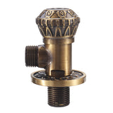 Antique,Brass,Triangle,Valve,Bathroom,Accessory,Brass,Angle,Valve,Filling,Valves,Diamond,Pattern