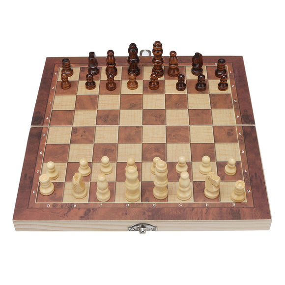 Foldable,Chess,Chess,Board,Backgammon,International,Checkers