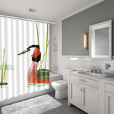 Fabric,Various,Pattern,Hooks,Bathroom,Shower,Curtain,Bathtub,Toilet,Cover