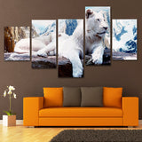 White,Canvas,Print,Paintings,Picture,Decor,Unframed