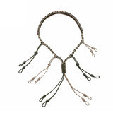 Outdoor,Survival,Whistle,Lanyard,Braided,Emergency,Rescue,Hiking,Hunting,Strap