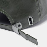 Collrown,leather,Casual,Retro,Personality,Leather,Sunshade,Baseball