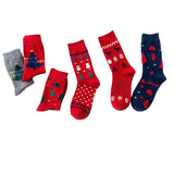 Pairs,Women's,Socks,Snowman,Pattern,Stocking,Breathable,Socks