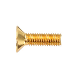 Suleve,M3AH1,10Pcs,M3*10,Countersunk,Socket,Screws,Steel,Alloy,Titanium,Plating