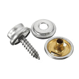 20Set,Stainless,Steel,Cover,Canopy,Fittings,Fastener,Tools