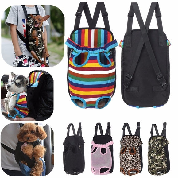 Adjustable,Puppy,Canvas,Backpack,Front,Carrier,Travel,Shoulder