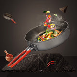 Maple,Frying,Handle,Camping,Picnic,Cookware