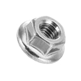 Suleve,M3SN5,50Pcs,Stainless,Steel,Serrated,Flange
